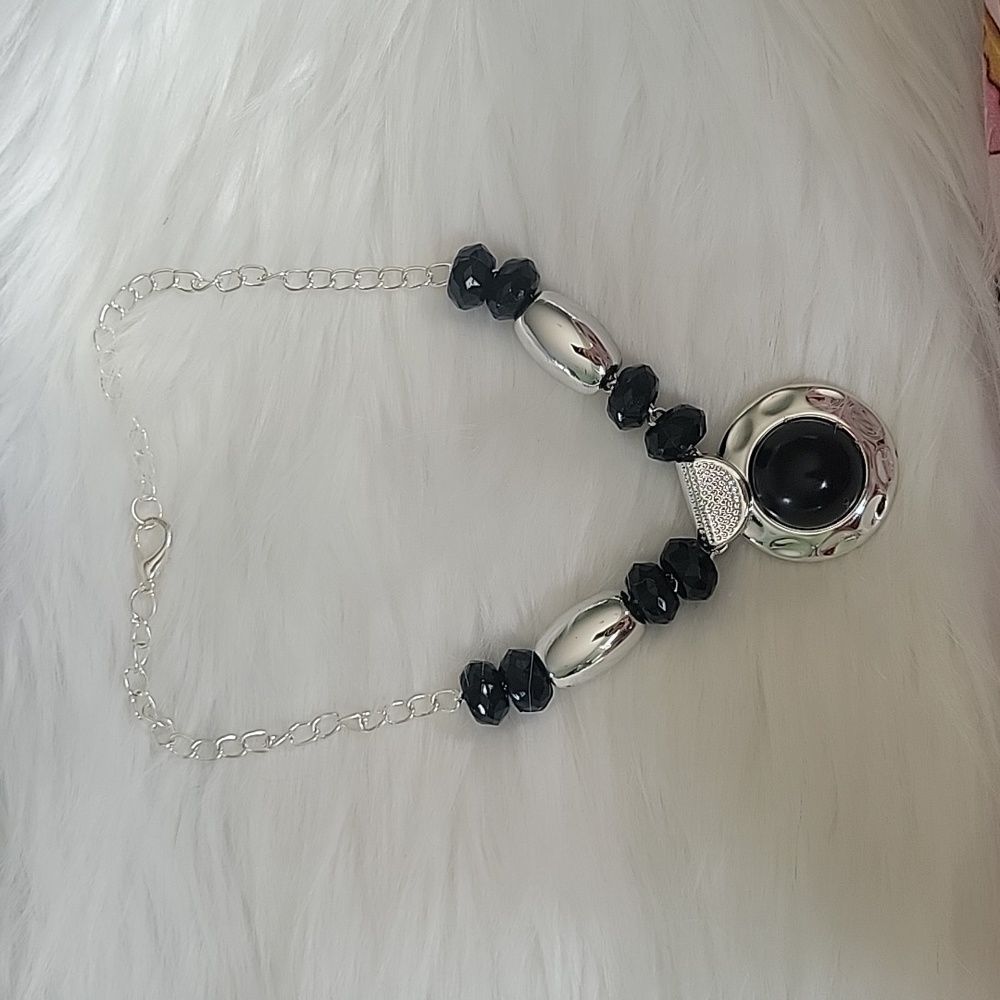Black & Silver Necklace